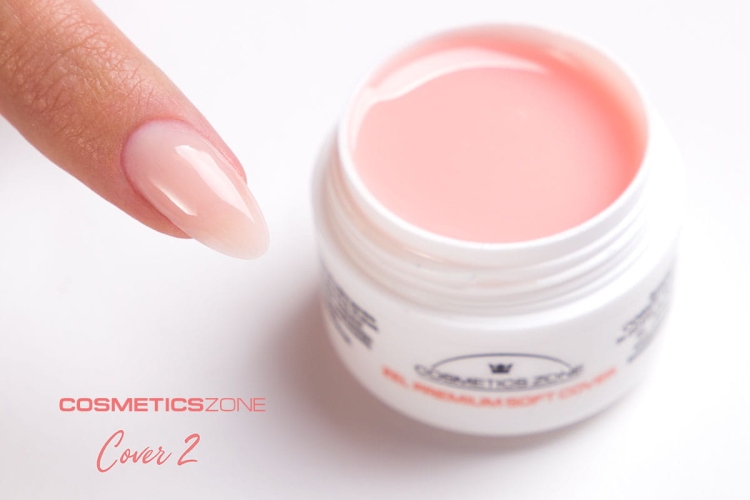Nail extensions gel UV LED peach Cover 2 - 5ml