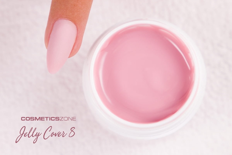 Nail extension gel UV LED Ice Jelly dirty pink Cover 8 - 5ml