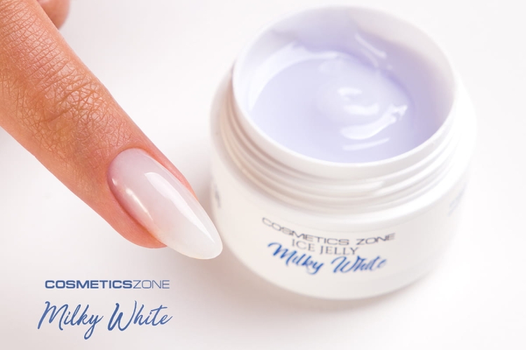 Nail extension gel UV LED Ice Jelly - Milky White 5ml