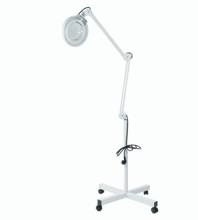 Dermatologiczna lampa LED z lupą 8dpi 18W