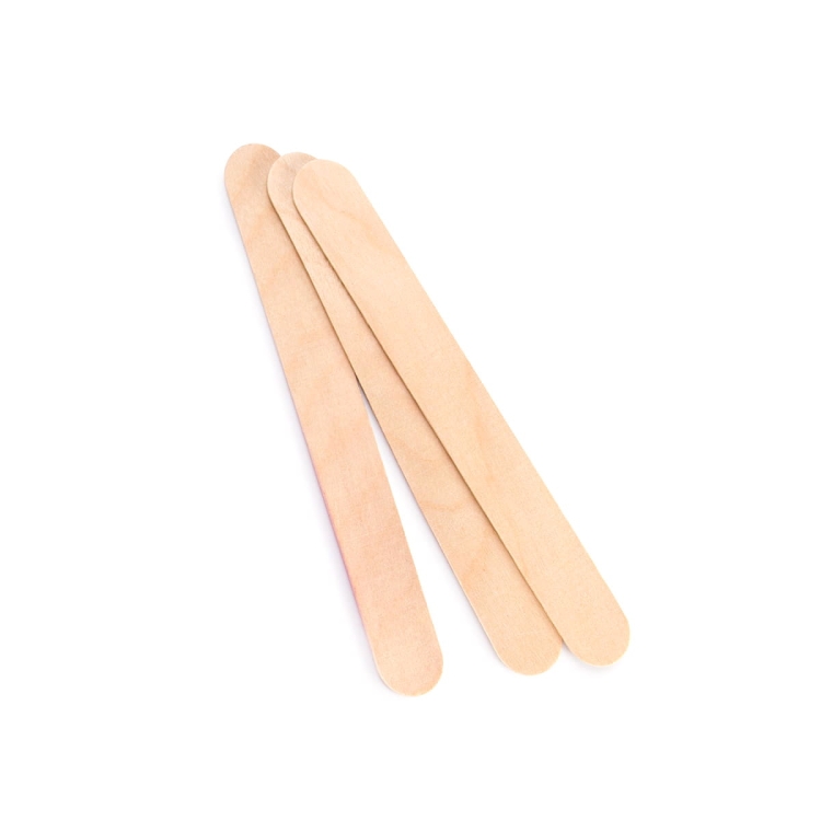 MINI szpatułki drewniane laryngologiczne do wosku - 100 sztuk