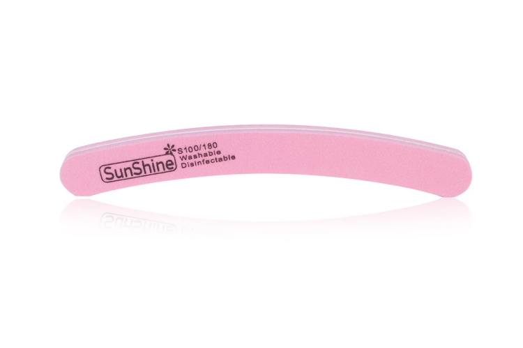 Duża polerka do paznokci banan SUNSHINE 100/180