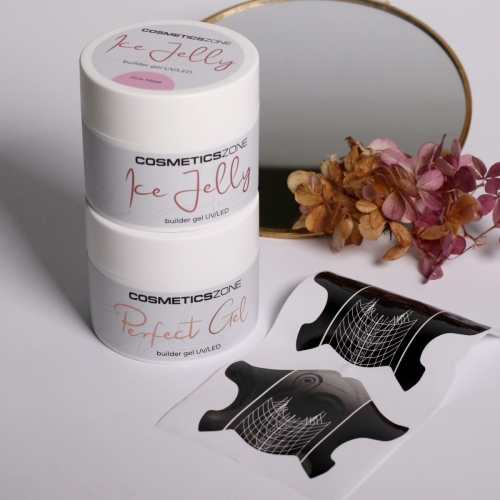 Zestaw wybrany żel 100 ml +szablony 500szt