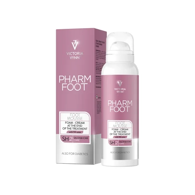 Foot Mousse 125ml pianka-krem kończąca zabieg 5% mocznika