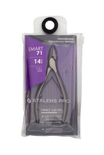 Cążki do wrastających paznokci ostrze 14mm Staleks Pro NS-71-14