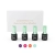 SET4 lakierów hybrydowych - Tropical Sunset Fizz