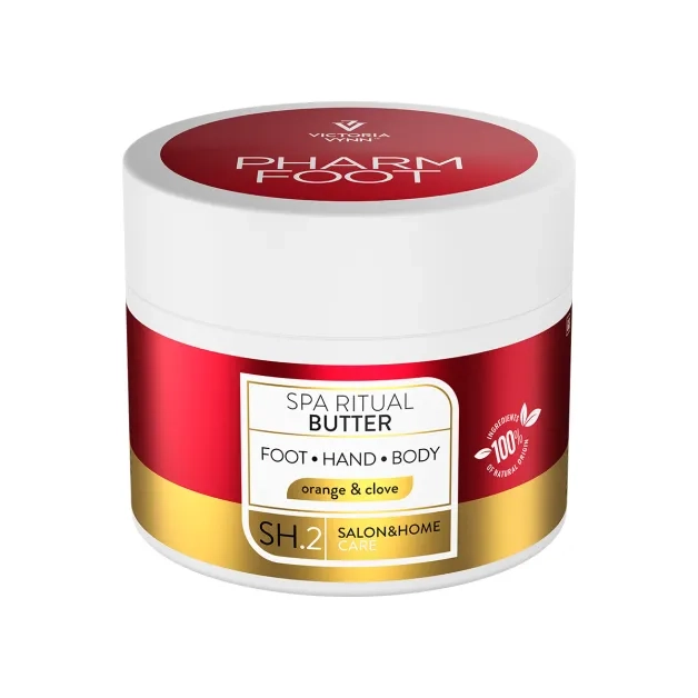 Odżywcze masło Pharm Foot SPA RITUAL BUTTER Orange & Clove 120ml