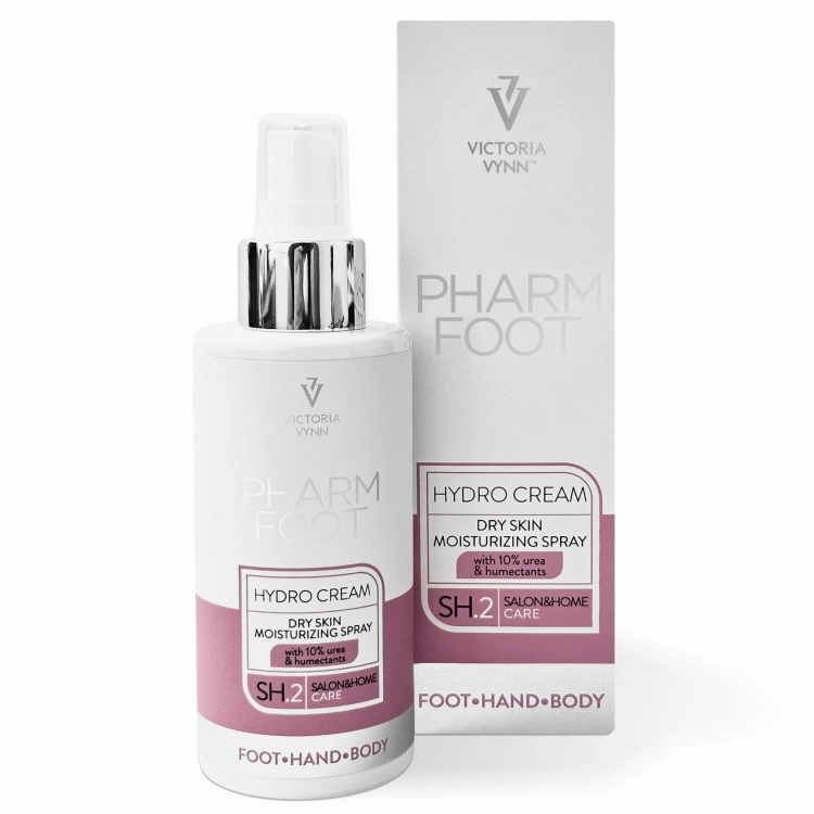 Nawilżający krem, spray do suchej skóry 10% Hdro Cream 150ml Pharm Foot