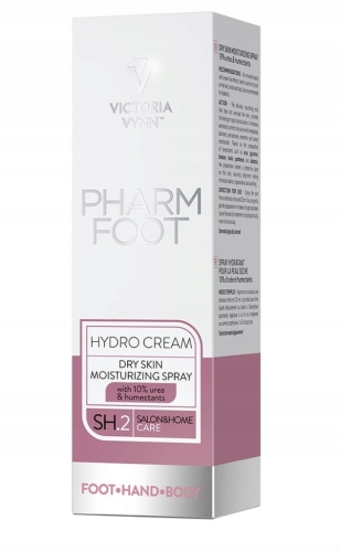 Nawilżający krem, spray do suchej skóry 10% Hdro Cream 150ml Pharm Foot