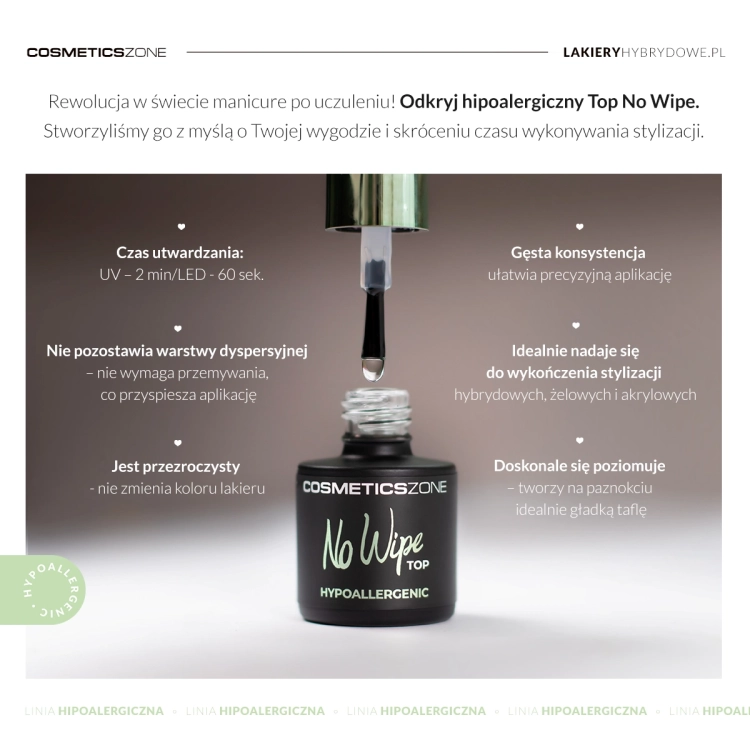 Zestaw Bazy kauczukowe hipoalergiczne + Top Classic GRATIS!