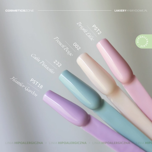 SET 4 lakierów hybrydowych - Pastel Dreams