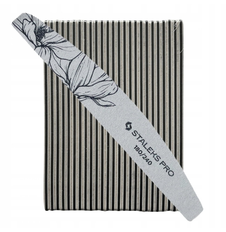 Pilnik mineralny łódka półksiężyc Staleks Expert 40 - 180/240 (1 szt)