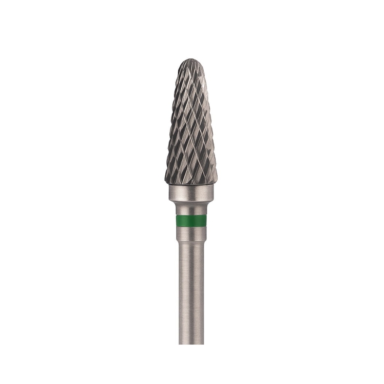 Carbide cutter for gel, hybrid, acrylic - small cone - sharp K12