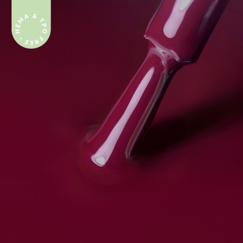 Lakier hybrydowy hipoalergiczny bordowy 7ml - Red Wine 018