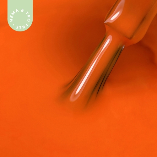 Lakier hybrydowy hipoalergiczny pomarańczowy 7ml - Clementine 030 bez HEMA i bez TPO