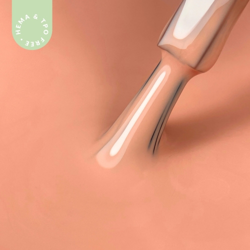 Lakier hybrydowy hipoalergiczny łososiowy 7ml - Salmon 209 bez HEMA i bez TPO