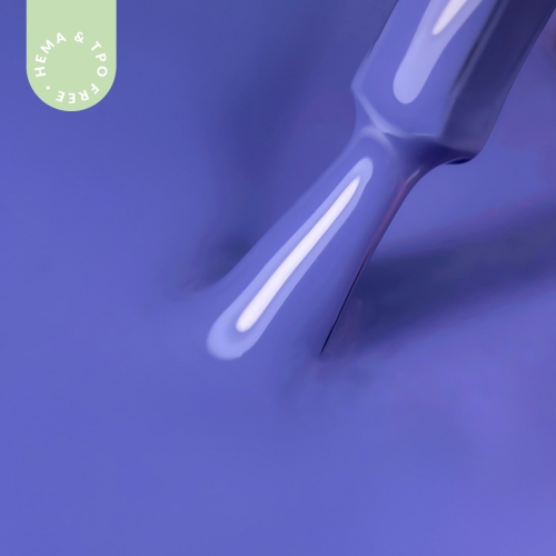 Lakier hybrydowy hipoalergiczny fioletowy pastelowy 7ml - Blueberry Muffin 283 bez HEMA i bez TPO