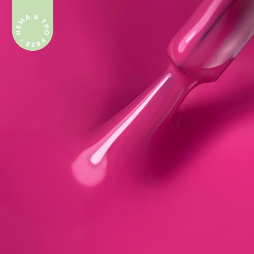 Lakier hybrydowy hipoalergiczny ciemny różowy 7ml - Pink Up! 720 bez HEMA i bez TPO