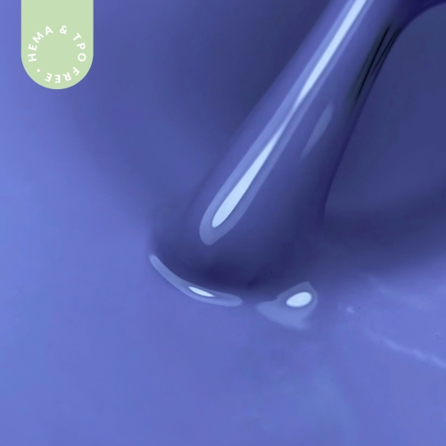 Lakier hybrydowy hipoalergiczny chłodny fioletowy 7ml - Satisfaction 757 bez HEMA i bez TPO