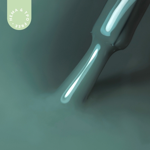 Lakier hybrydowy hipoalergiczny szałwiowa zieleń 7ml - Calm Green 787 bez HEMA i bez TPO
