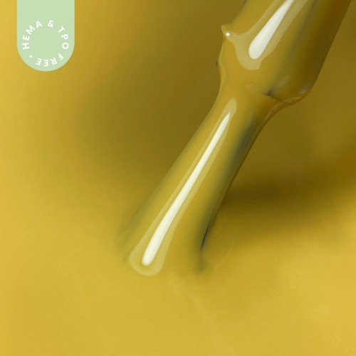 Lakier hybrydowy hipoalergiczny jasny musztardowy 7ml - Amber Sunlight 796 bez HEMA i bez TPO