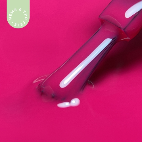 Lakier hybrydowy hipoalergiczny różowy magenta 7ml - Simply Magenta A001 bez HEMA i bez TPO