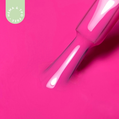 Lakier hybrydowy hipoalergiczny różowy 7ml - Neon Raspberry Pink N13 bez HEMA i bez TPO