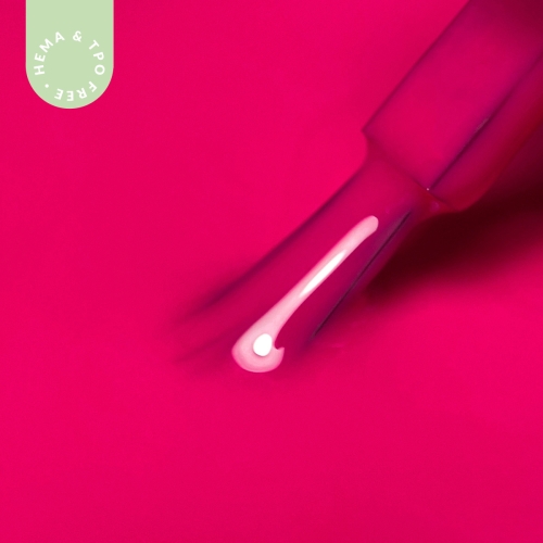 Lakier hybrydowy hipoalergiczny ciemny różowy 7ml - Pink Punk N20 bez HEMA i bez TPO