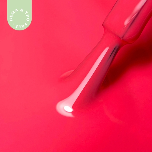 Lakier hybrydowy hipoalergiczny neonowy różowy 7ml - Neon Coral N9 bez HEMA i bez TPO