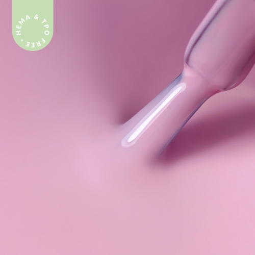 Lakier hybrydowy hipoalergiczny jasny róż 7ml - Bright Lilac PST2 bez HEMA i bez TPO