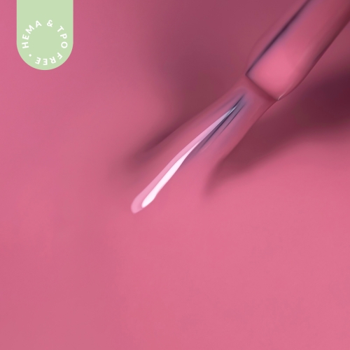 Lakier hybrydowy hipoalergiczny różowy 7ml -  Hey Baby PST22 bez HEMA i bez TPO