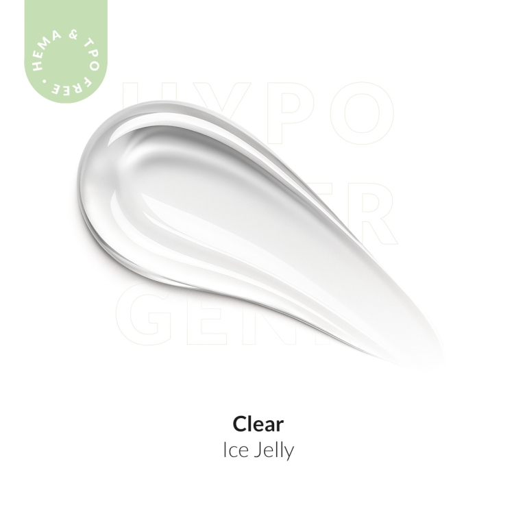 Żel do przedłużania paznokci UV LED galaretka ICE JELLY przezroczysty – Clear 5ml bez HEMA i bez TPO