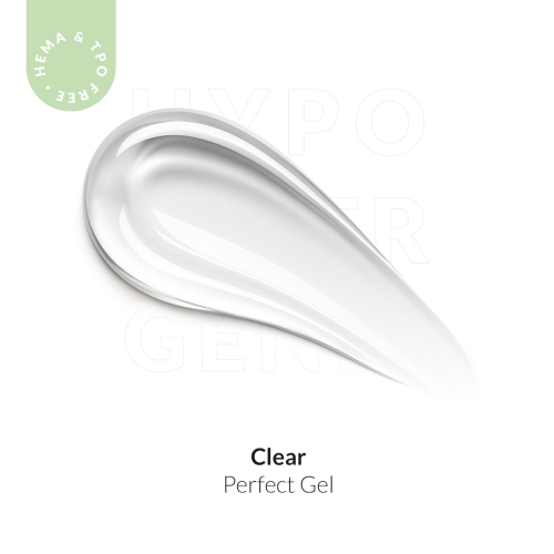 Żel do przedłużania paznokci UV LED Perfect Gel przezroczysty – Clear 50ml bez HEMA i bez TPO