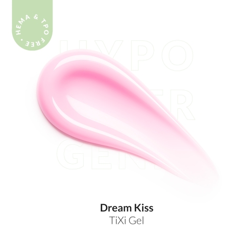 Żel budujący z tiksotropią jasny różowy UV LED Dream Kiss 15ml bez HEMA i bez TPO