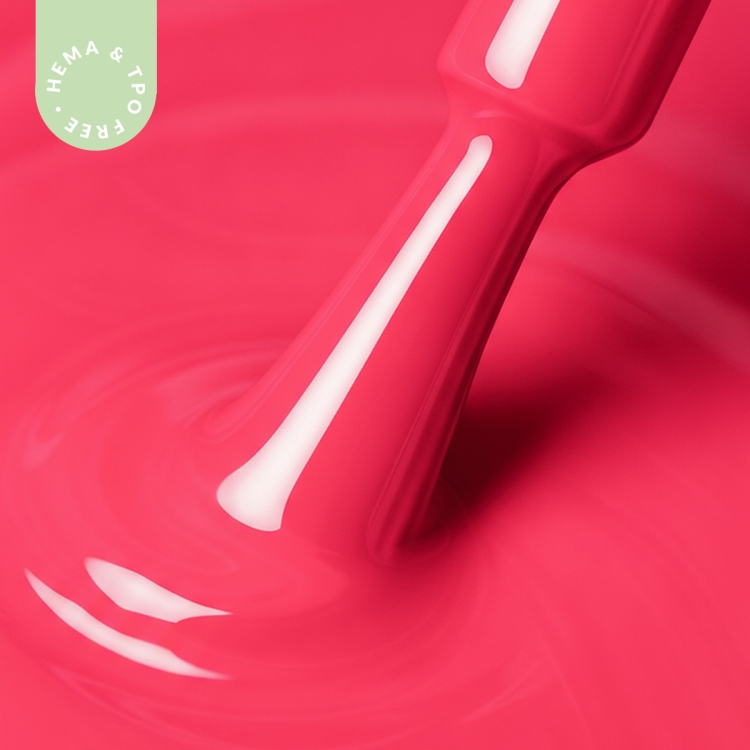 Hybrid nail polish pink neon 7ml - Tropical Mood N22