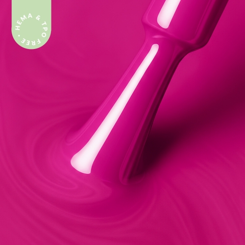 Hybrid nail polish pink neon 7ml - Fuchsia Queen N23