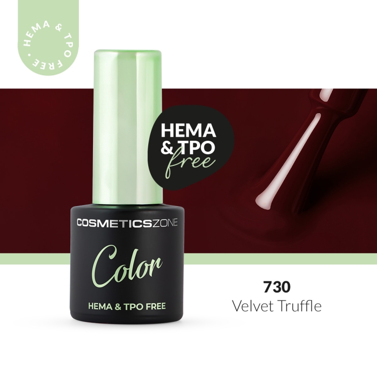 Hybrid nail polish – dark chocolate 7ml – Velvet Truffle 730