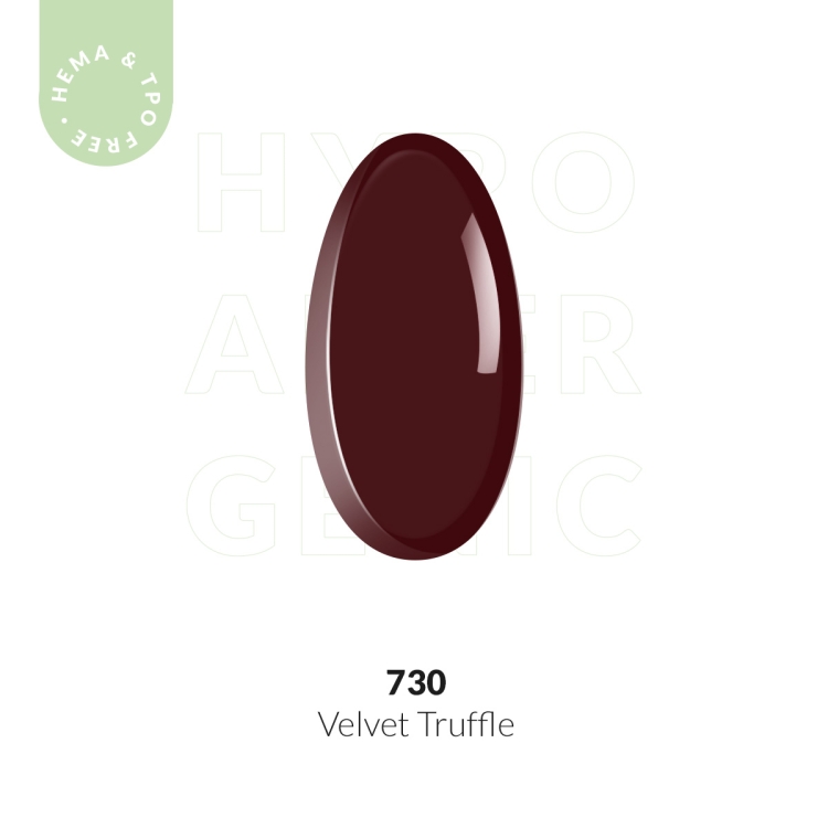 Hybrid nail polish – dark chocolate 7ml – Velvet Truffle 730