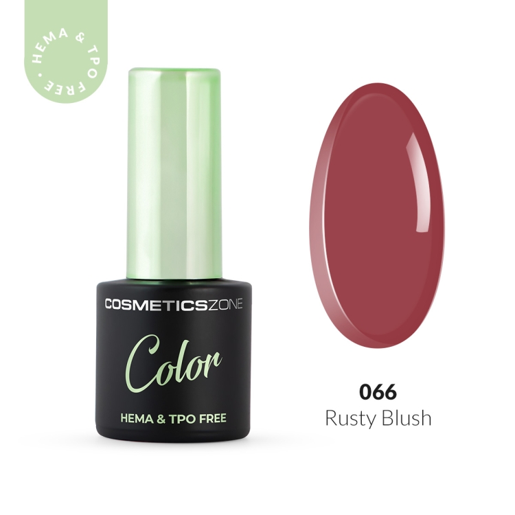 Hybrid nail polish dirty pink 7ml - Rusty Blush 066