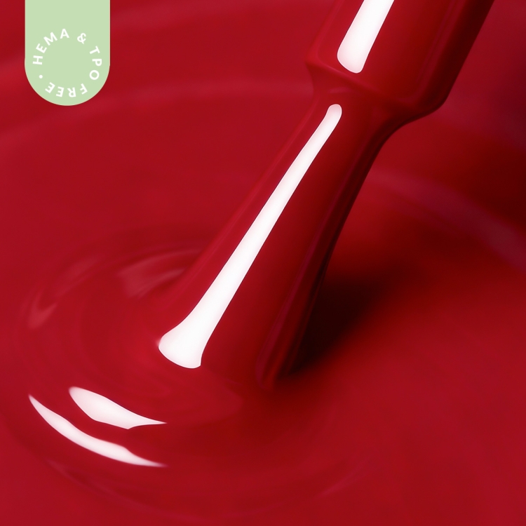 Hybrid nail polish classic red 7ml - Scarlet Flame 214