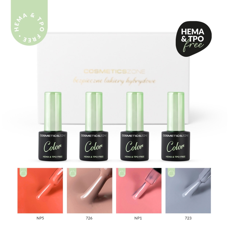 Apricot Whisper zestaw 4 kolorow hypoallergenic bez Hema