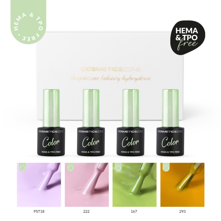 Daydream Pastels zestaw 4 kolorow hypoallergenic bez Hema