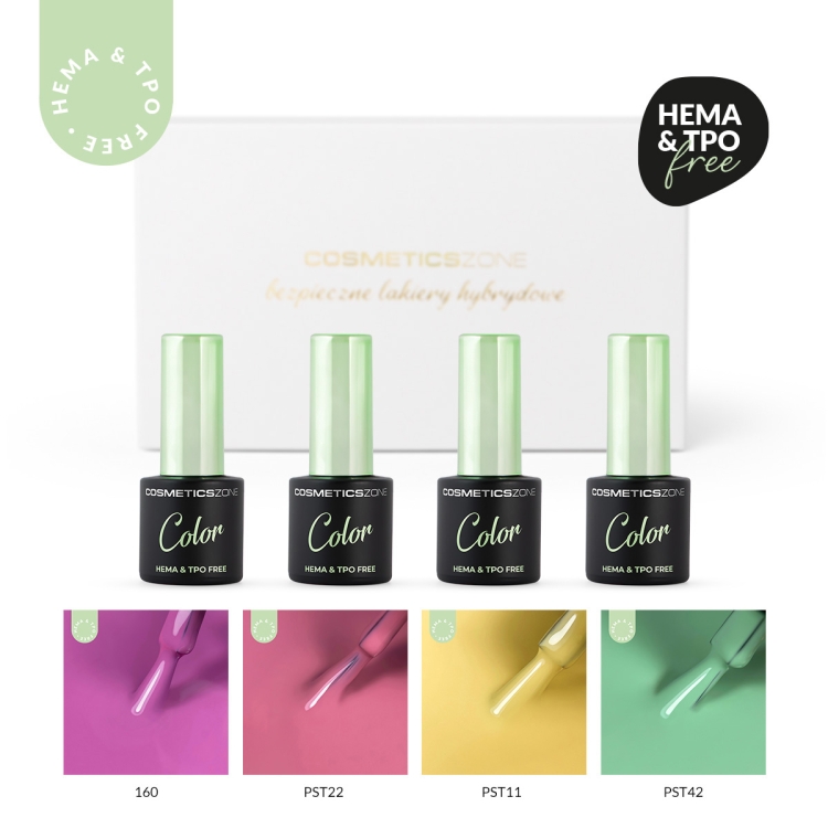 Retro Melody zestaw 4 kolorow hypoallergenic bez Hema
