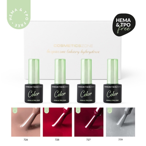 Whisper of Nostalgia zestaw 4 kolorow hypoallergenic bez Hema i bez TPO