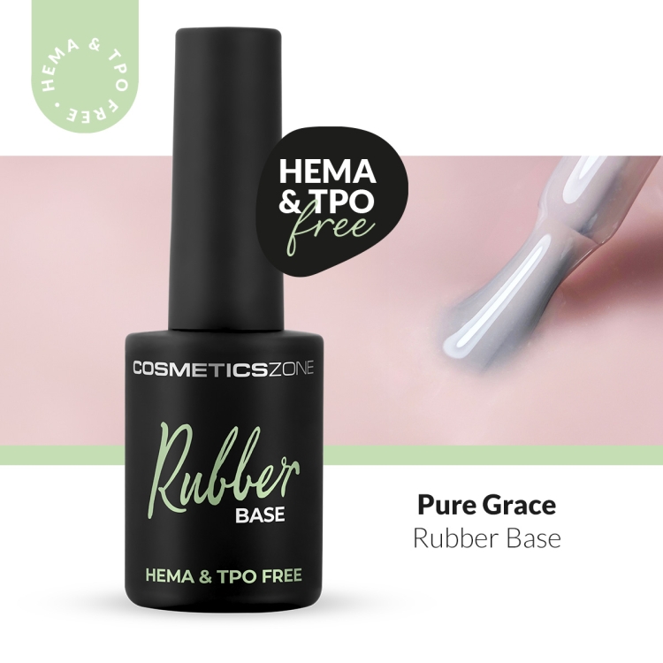Hypoallergenic Rubber Base light pink - Pure Grace 15ml