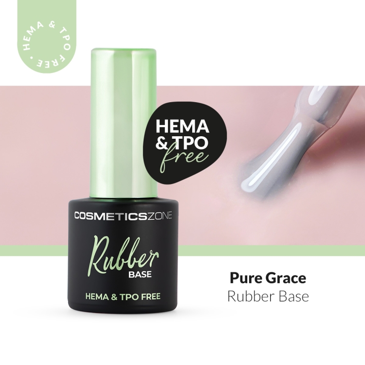 Hypoallergenic Rubber Base light pink - Pure Grace 7ml