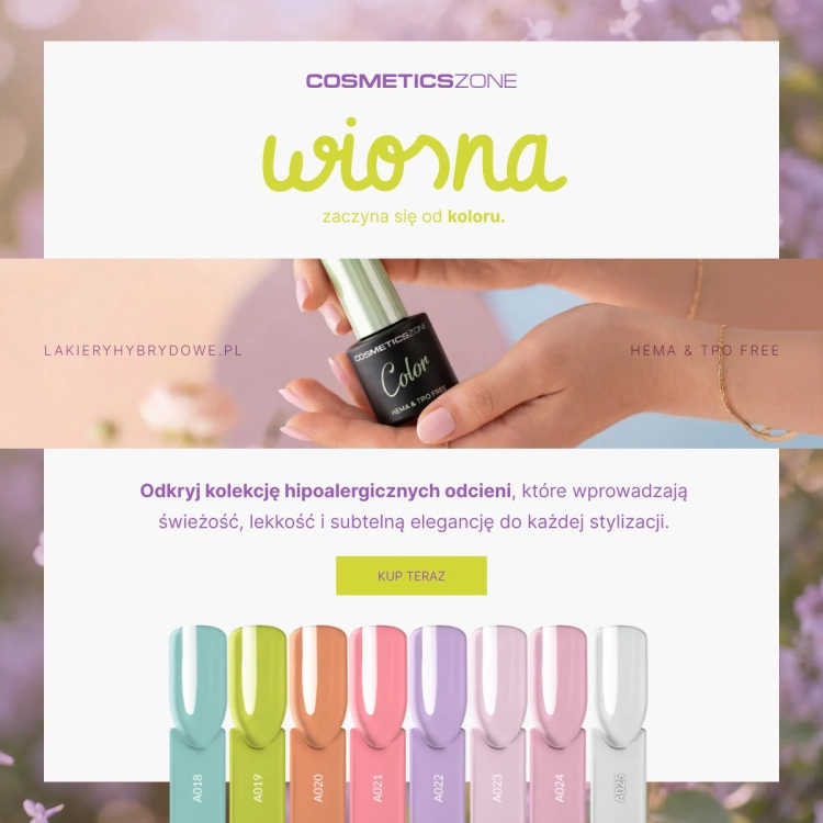 Kolekcja hipoalergiczna Wiosna zaczyna się od koloru