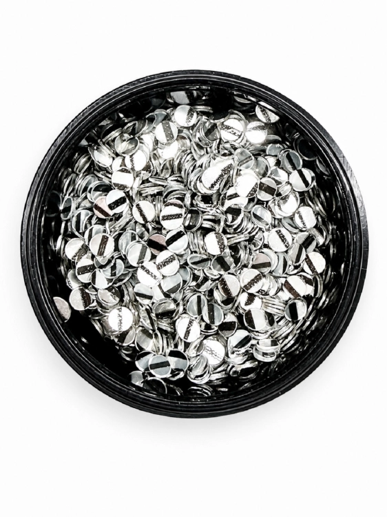 Opalizujace diamenciki kryształki krążki kółka do paznokci