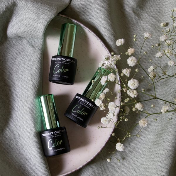 Butelki z lakierem hybrydowym Cosmetics Zone
