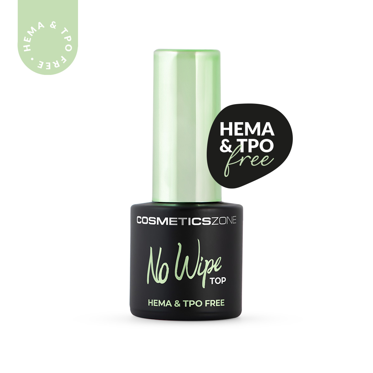 Hypoallergenic hybrid Top No Wipe UV/LED  - 7ml without HEMA and without TPO